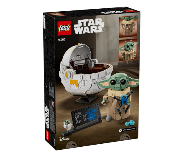 LEGO Star Wars 75403 Grogu w wózku - 1284134 - zdjęcie 3